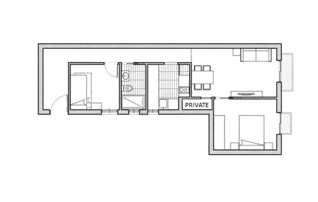 Barcelona Centric Apartment Habitación foto